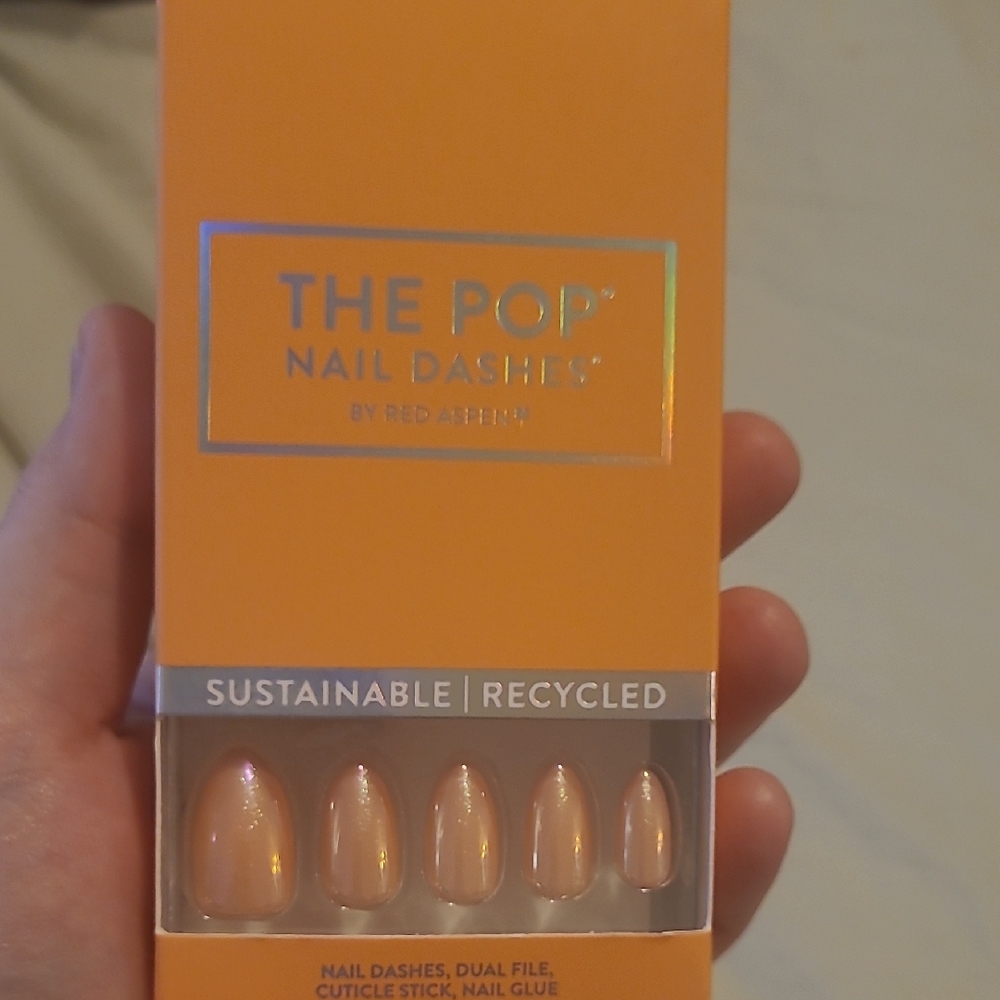 The Pop Nail Dashes by Red Aspen - Orange